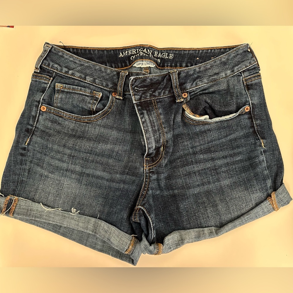 American Eagle Outfitters Dark Blue Denim Jeans sz 14